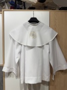 Alba krótka chłopięca KOMUNIA Jak Nowa