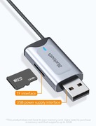 ADAPTER ODBIORNIK AUDIO BLUETOOTH 5.3 + czytnik 