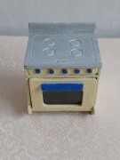 Stary drewniany piec kuchenny w skali 1:12 - Dollhouse