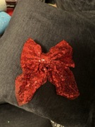 Duża kokardka świąteczna