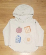 bluza z kapturem dla dziewczynki reserved 110 cm