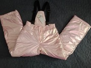 Nowe spodnie narciarskie ròżowe holo Sinsay r.140