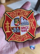 Oryginalna naszywka USA strażacka 