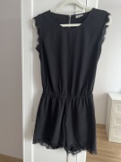 Kombinezon krótki elegancki czarny