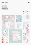Blok A4 papieru ozdobnego Paper Poetry Motif Paper, nowy.