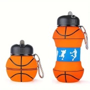 Dziecięcy bidon składany butelka na wodę piłka nożna kolorowy 