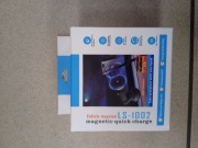 magnetyczny uchwyt samochodowy z funkcją szybkiego ładowania