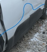 Rifter Berlingo IV Partner IV Proace próg prawy lewy biały max długi 