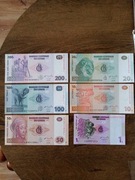 Banknoty Kongo 