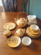 Japońska porcelana z Gejszą 