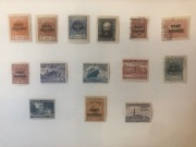 Kolekcja znaczków Port Gdańsk 11 znaczków Mh* i 3 stemplowane