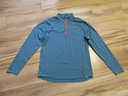 NIKE RUNNING DRI FIT niebieska męska bluza bluzka wycięcia na kciuk_ M