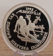 200000 zł zł 1991 - Igrzyska Olimpijskie - Albertville 1992 srebro uncja