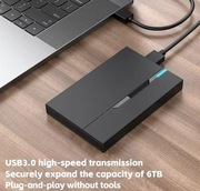 Obudowa dysku HDD/SSD, SATA 2,5'' USB 3.0 (gratisy)