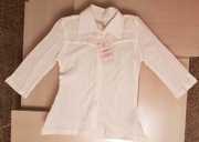 Reserved Koszula bluzka rękaw 3/4 ecru rozm.S nowa