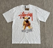 Nowa Oryginalna Koszulka Stussy Bear Tee | Bluzka Stussy T-shirt z misiem