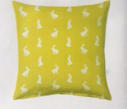 Poszewka Kaninunge Ikea 50x50 cm króliczki zielony