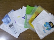 Worki strunowe mocne 11 sztuk foliowe LDPE