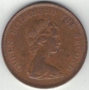 Jersey 2 new pence nowe pensy 1975 25,91 mm nr 1