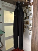 (98) Kombinezon czarny koronka 12 love triangle