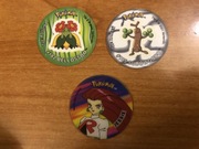 Pokemon Tazo Flesz i Pokemon Jessie Tazo2 Master żetony