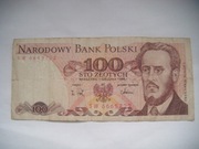 BANKNOT POLSKA PRL 100 zł 1988 r.