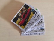 Obrazki z gumy TURBO pierwsza seria 1-50 replika SKAN wydruk