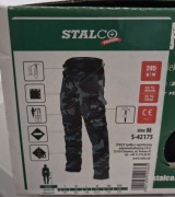 STALCO Spodnie robocze 2w1 odpinane MORO r. M