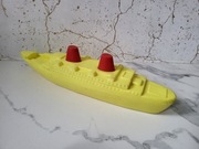 Stara zabawka statek Bułgaria samochód pojazd PRL