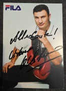 VITALI KLITSCHKO - AUTOGRAF! HIT!