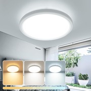 slochi Lampa sufitowa LED 1 szt. 3 kolory 18cm 3000 K/4000 K/6500 K okrągła