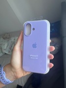 Case iPhone 17 etui silikonowe nowe Logo Apple Purple fioletowe 