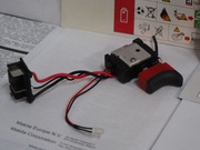 PARKSIDE PAPS-20 LI-E6 wlacznik wkretarka wylaczni