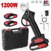 Akumulatorowe Nożyce Elektryczne do Gałęzi 1200W