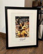 PELE - oryginalny autograf + certyfikat