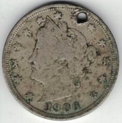 10 USA 5 centów 1906