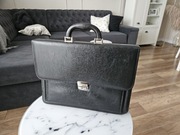 Teczka skorzana aktowka neseser na dokumenty laptopa