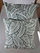 Dwie Poduszki Dekoracyjne 40x40 Poszewki + Wkłady IKEA