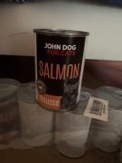 Karma mokra dla kota John Dog Łosoś