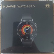 Huawei gt5 46mm. Nówka w folii. Czarny