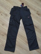 TUFFSTUFF CASTLE WORKWEAR męskie spodnie robocze granatowe nowe _ 30/32