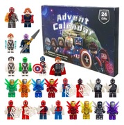 Kalendarz Adwentowy Titan Hero Figurki Bohaterów Avengers Prezent
