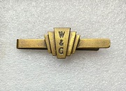 Spinka do krawata z inicjałami „W&G” firmy (Wandel & Goltermann) niemie