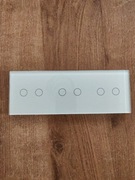 Livolo panel szklany na potrójny włącznik.