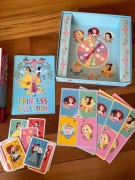 Gra karciana planszowa Disney księżniczki Kopciuszek Roszpunka Elsa