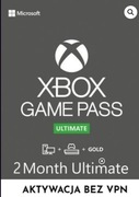 Xbox Game pass ultimate 2 miesiące 