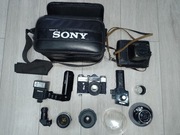 Aparat Zenit-E + obiektywy i akcesoria