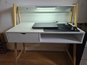 Toaletka / biurko z półką, FH-CT200001 z lampą LED