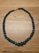 Naszyjnik z malachitu