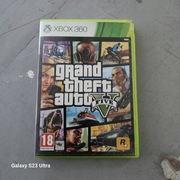 XBOX 360 - GTA 5 Grand Theft Auto V Five używana 2 płyty brak kodu tanio!